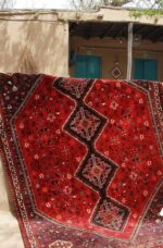 Handwoven Silk High-Relief Tabriz Rug - Image 3